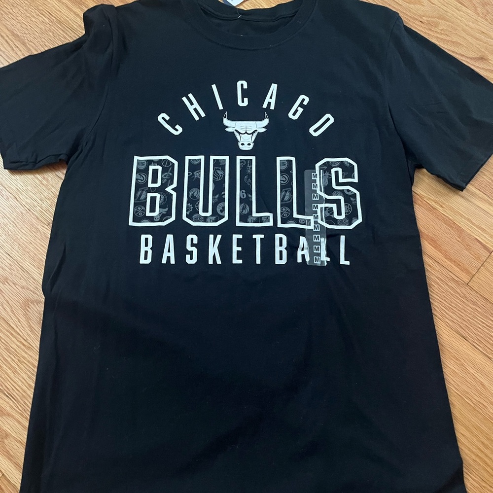 Chicago Bulls Black T-Shirt